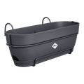 Jardinieră Elho vibia campana trough allin1, 50 cm, antracit (anthracite) — imaginea 1