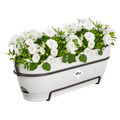 Jardinieră Elho vibia campana trough allin1, 50 cm, alb (silky white) — imaginea 2