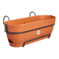 Jardinieră Elho vibia campana trough allin1, 50 cm, terracotta (terra) — imaginea 1