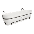 Jardinieră Elho vibia campana trough allin1, 70 cm, alb (silky white) — imaginea 1