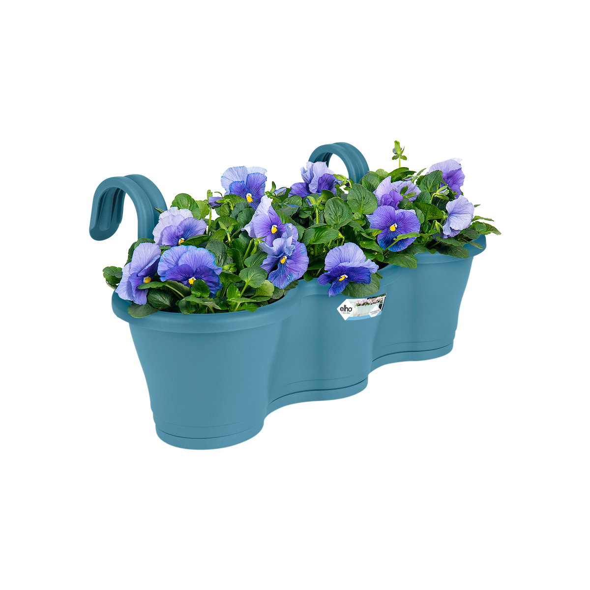 Elho Corsica Easy Hanger Simple Fleur Jardin Plante pot bleu vintage 