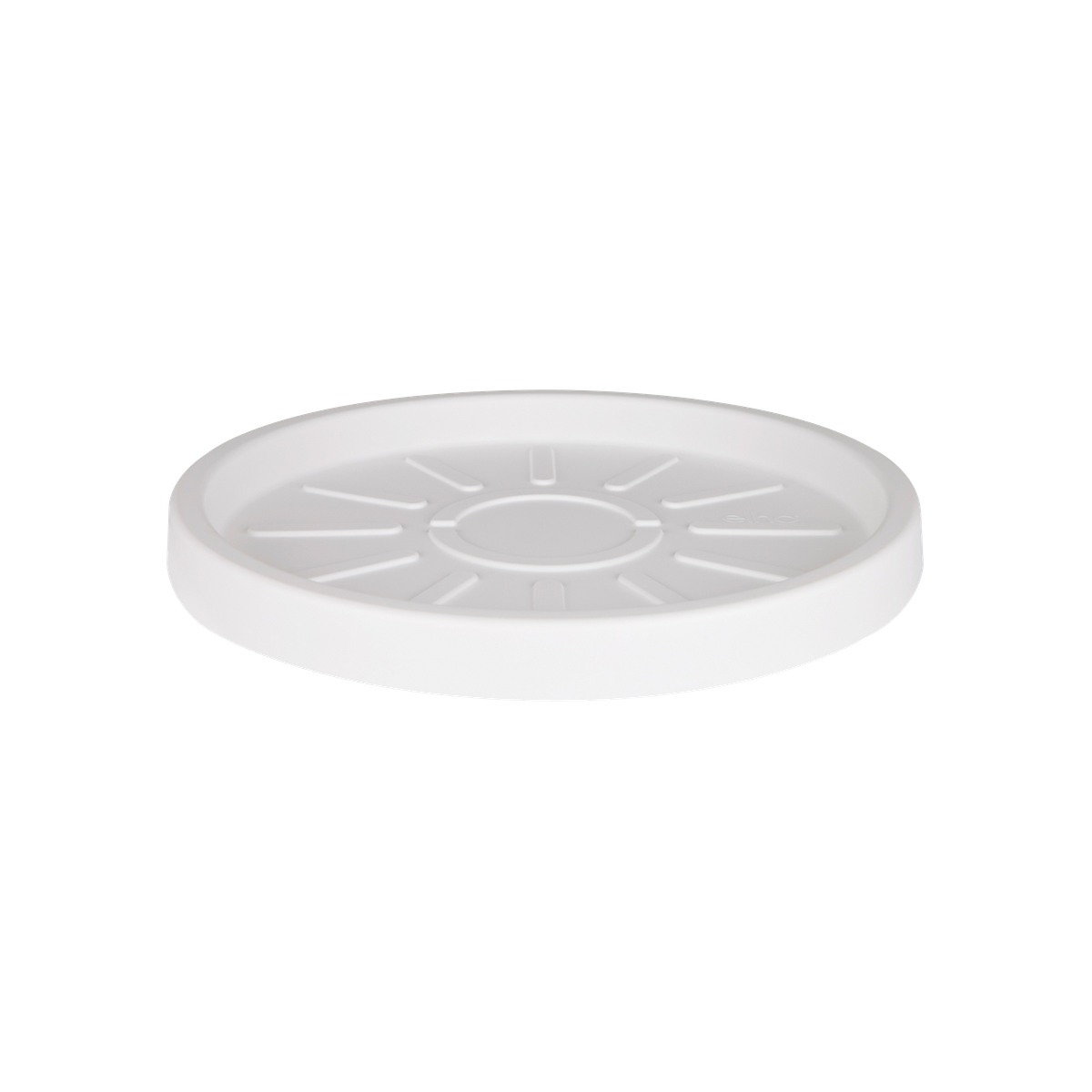 Elho Pure Saucer 40 Ø 42 x H 3.7 cm Indoor & Outdoor White Garden