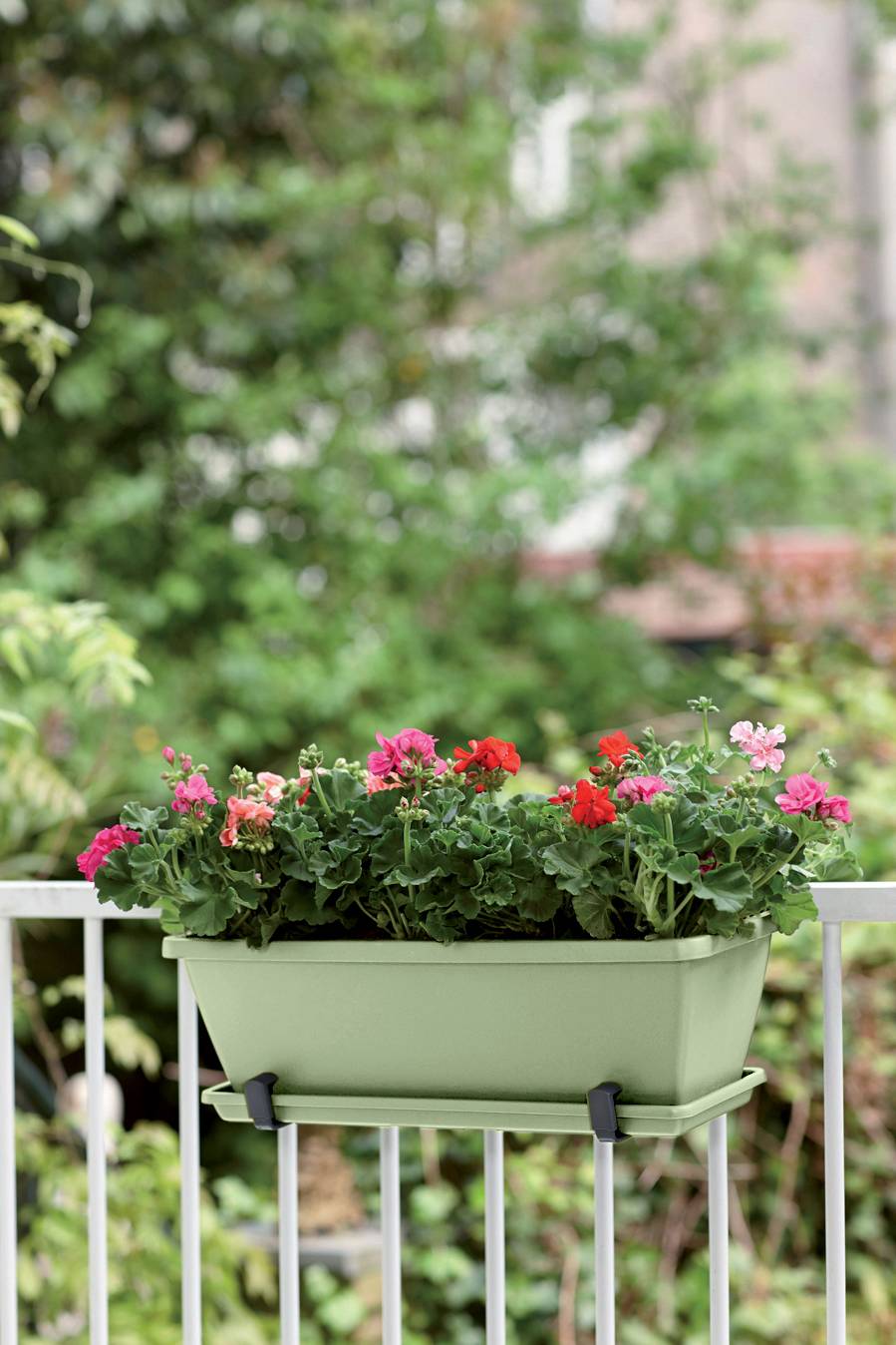 blumenkasten 120 cm lang kunststoff Rechteckiger Blumenkasten fr auen