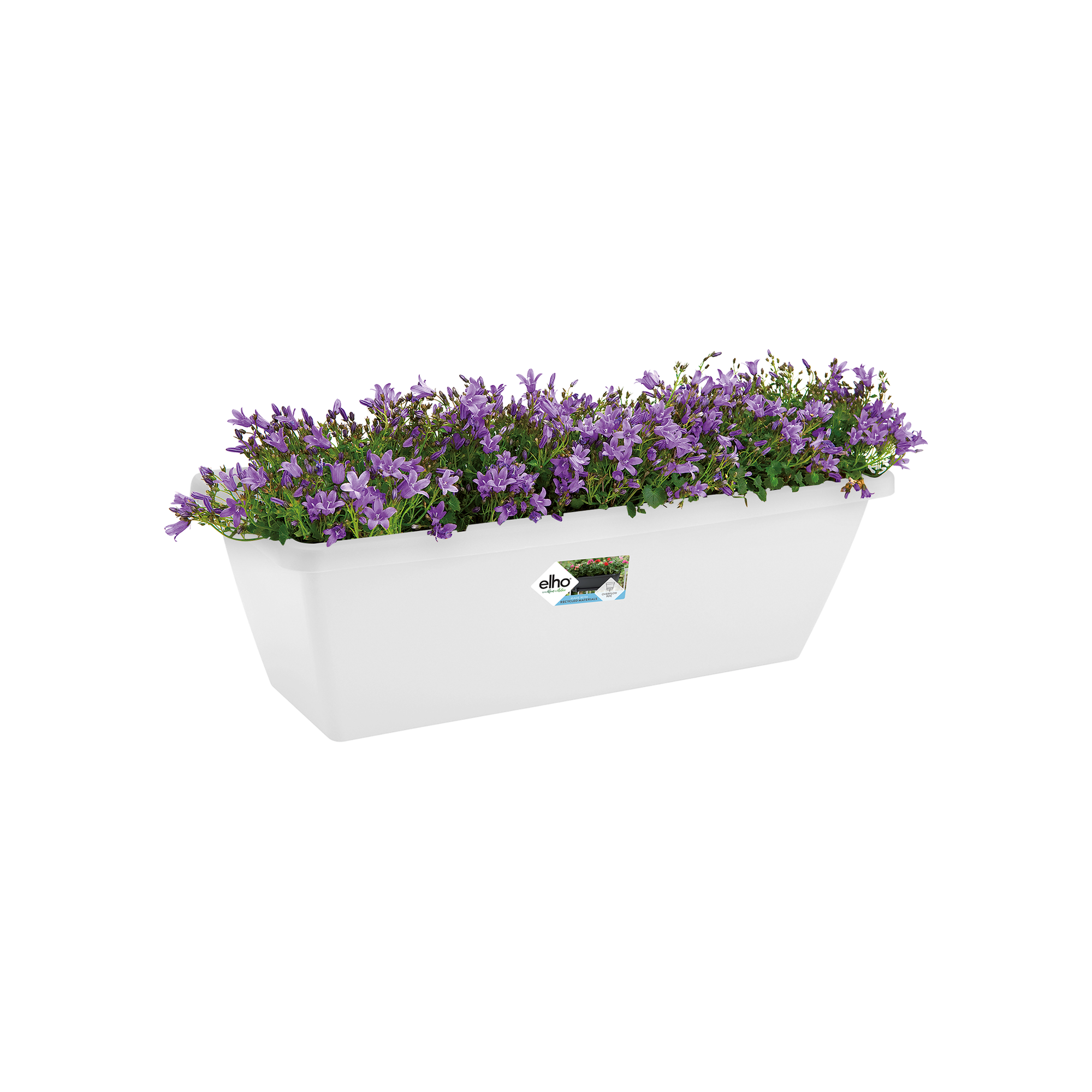 obi blumenständer JARDI 50 Rusty – Balkonkasten 50x17x17 cm 8 kg Naturschiefer Braun –  CLIMAQUA main image 0