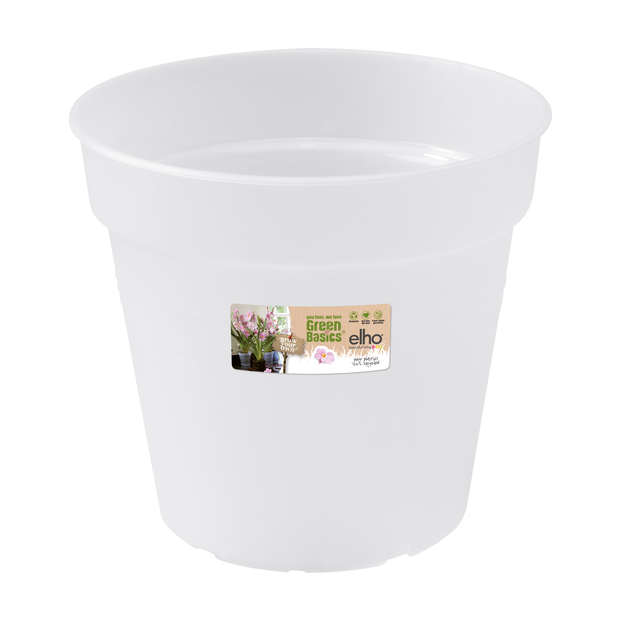 Bloempot 6 stuks 115 cm orchideeënpotten-transparante plastic plantenpotten-voor