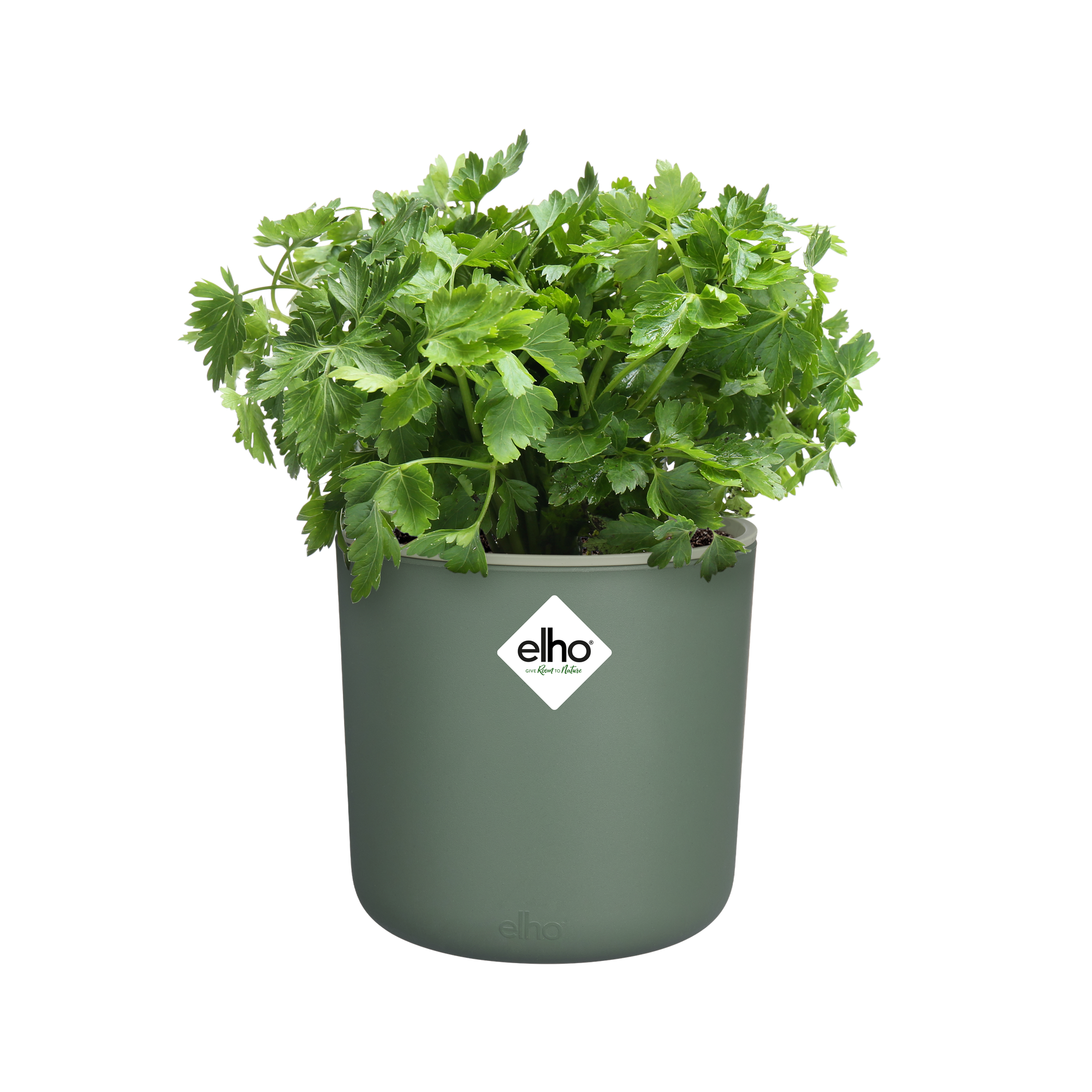 ELHO - Pot de fleurs - Green Basics Stack & Grow Large - Leaf Green - Extéri