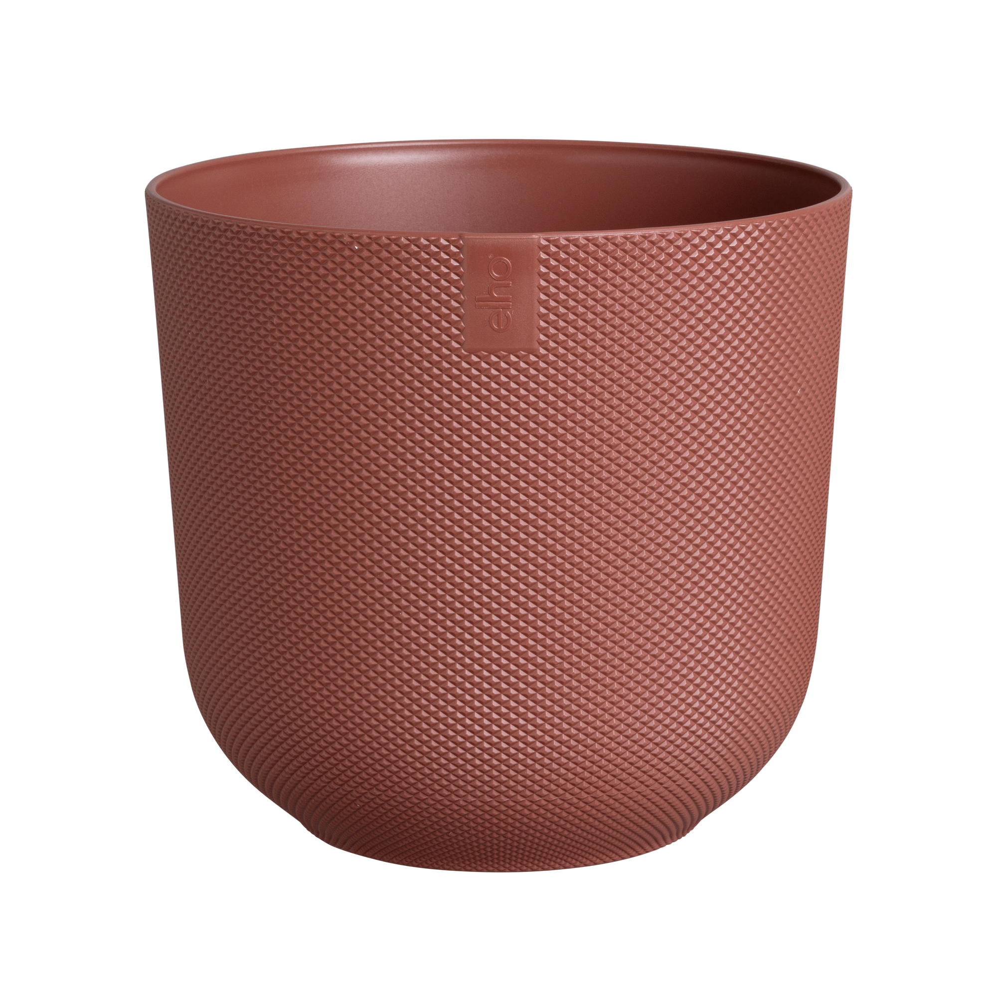 Ns Rood jazz rond 14cm toscaans rood - elho® - Give room to nature