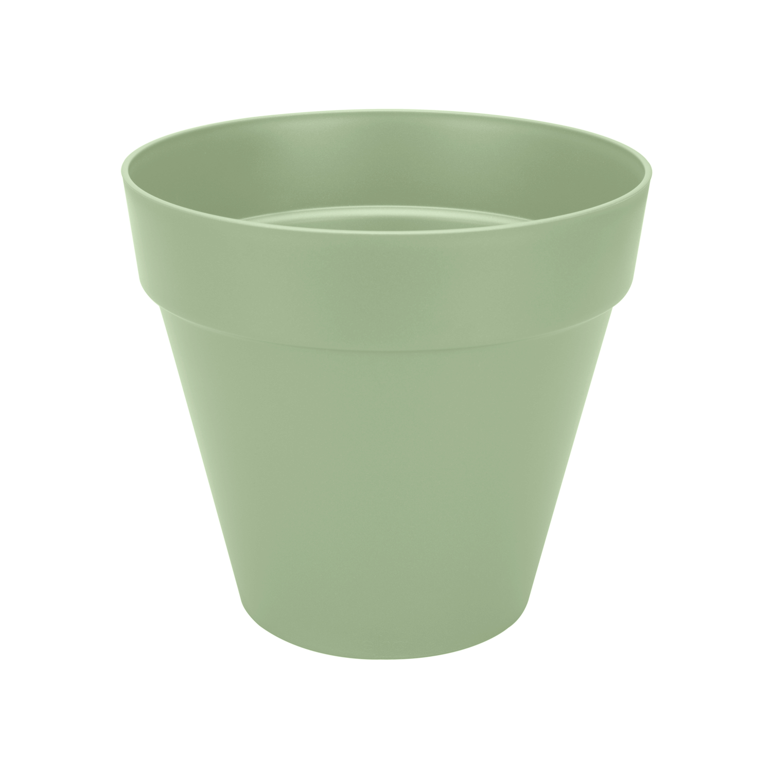 ELHO Pot de fleurs rond avec roues Loft Urban - 40 cm - Gris anthra
