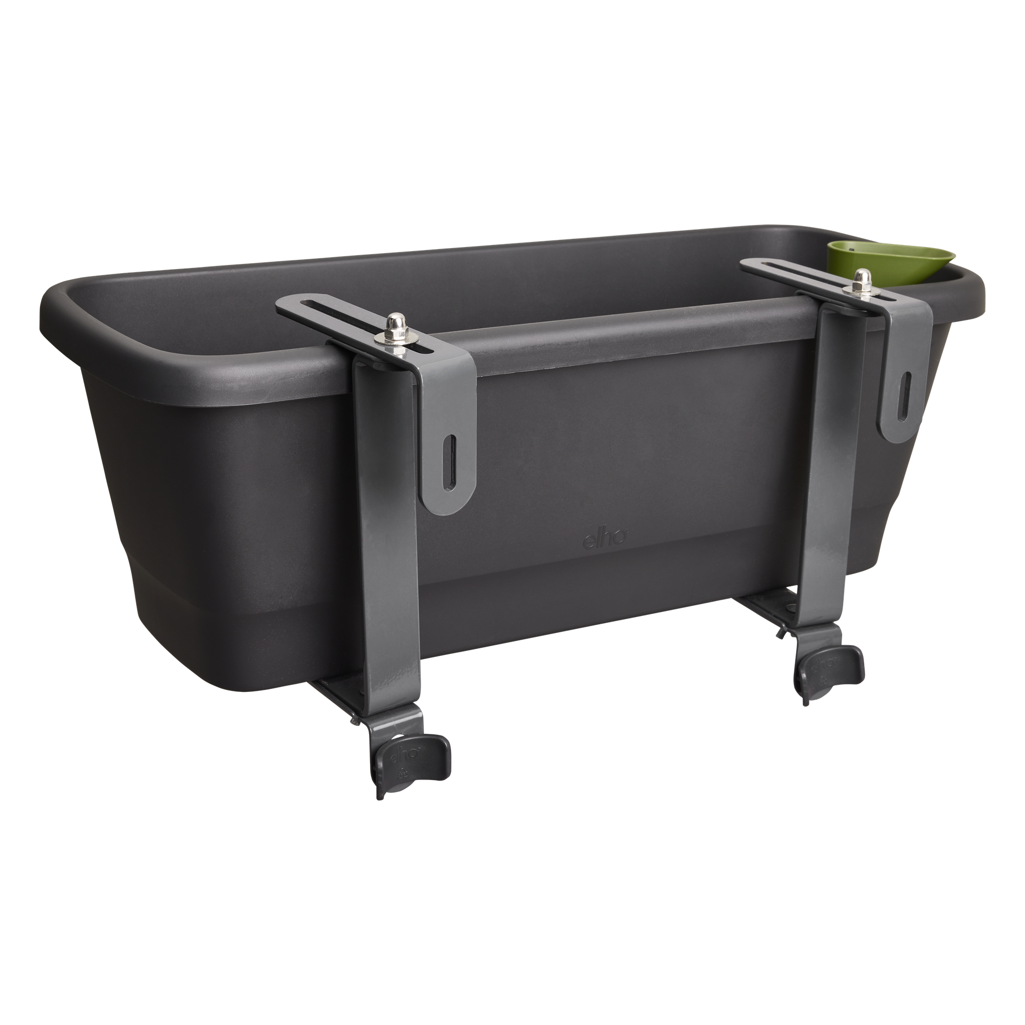 universal balkonkasten halter metall living schwarz - elho - Give room to  nature