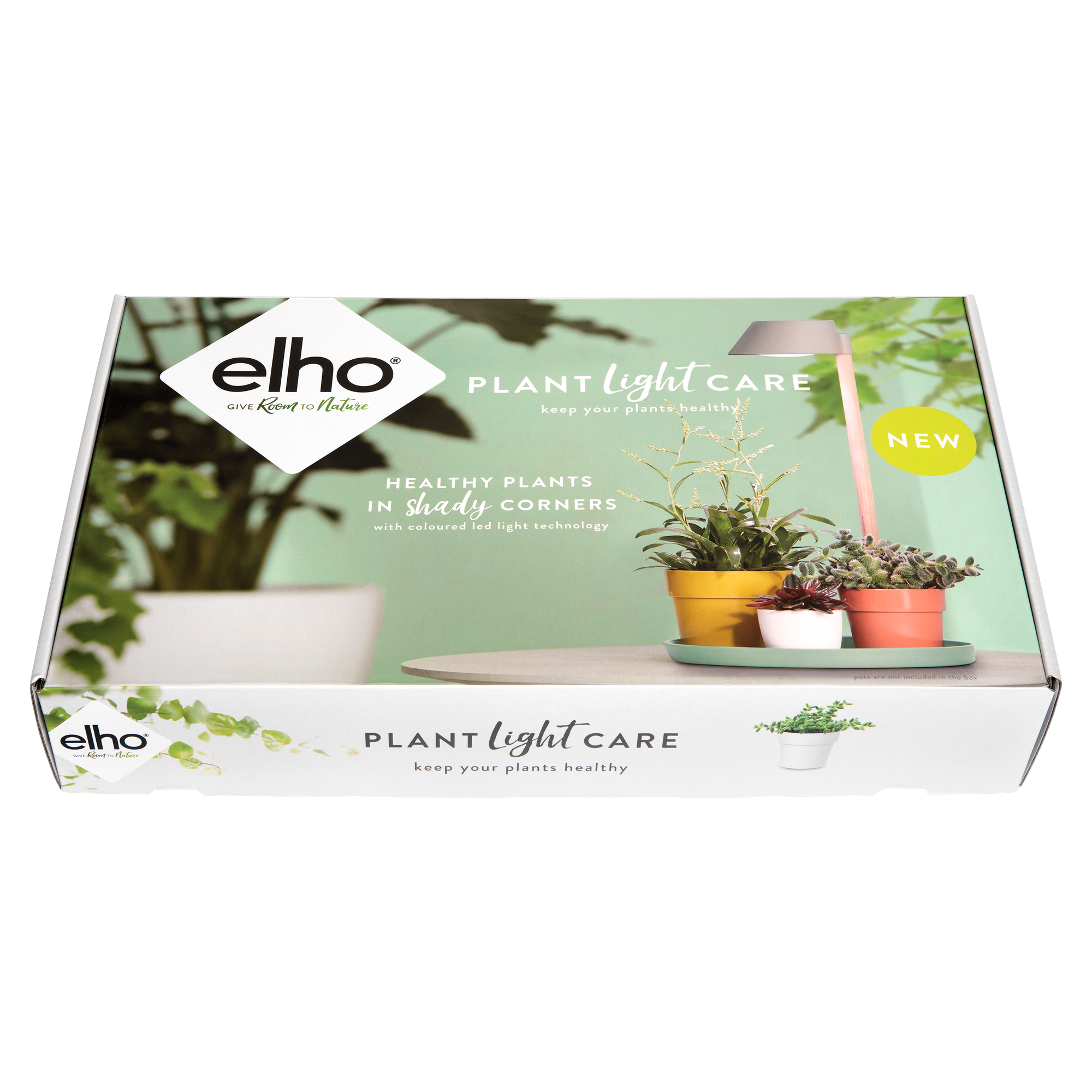 plant light care 11cm glacier grey - elho - Give room to nature