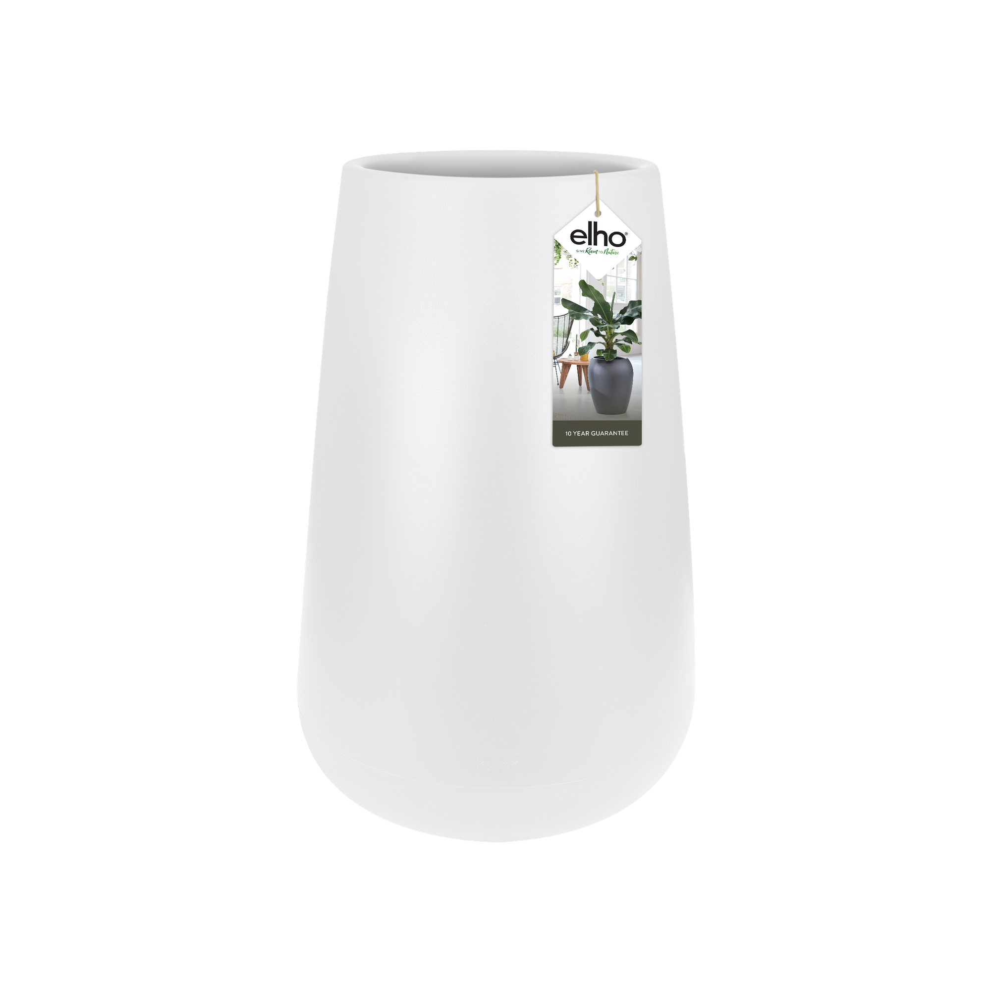 succes supermarkt geweld pure cone high 45cm white - elho® - Give room to nature