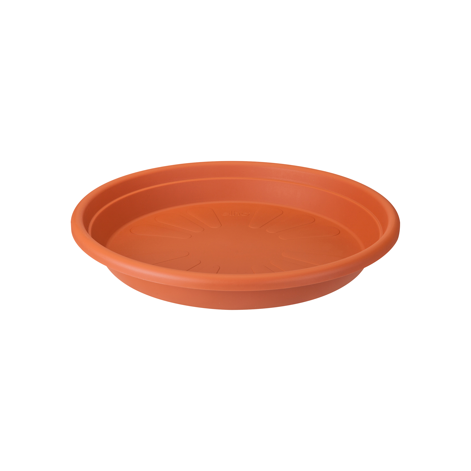 Pot De Fleurs Nevada Avec Soucoupe - Plastique PP - Diamètre 20 Cm - Couleur Anthracite - Avec Trous De Drainage - Pour Intérieur Et Extérieur