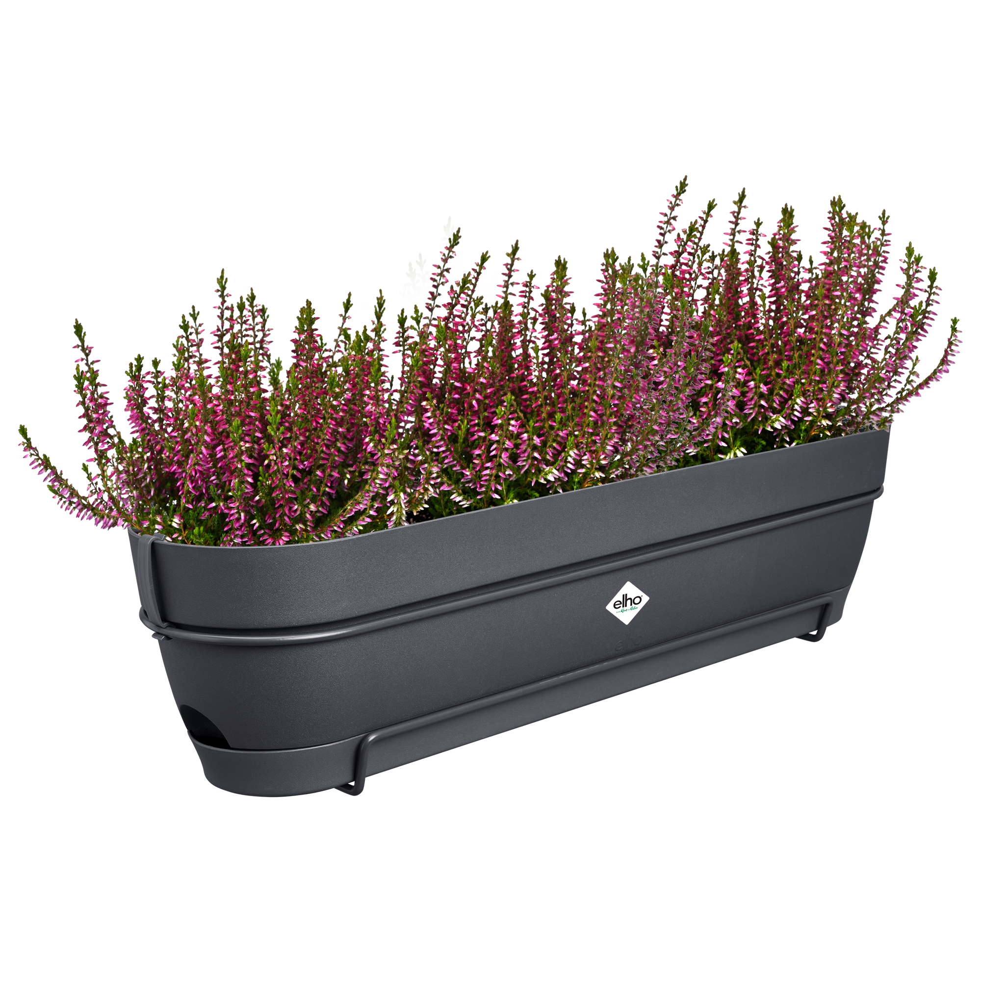 Vaso Da Giardino Elho Torino Campana – 38.5 Cm, Taupe, In Plastica Riciclata, Resistente Al Gelo E Agli Urti
