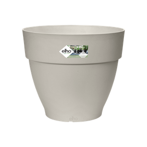 Ghiveci Elho vibia campana round, 20 cm, alb (silky white)