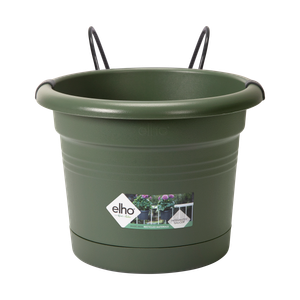 Ghiveci Elho green basics balcony potholder all-in-1, 26 cm, verde (leaf green)