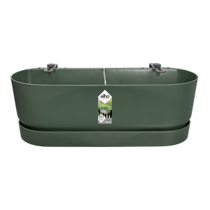 Jardinieră Elho balcon greenville easy balcony, 52 cm, leaf green