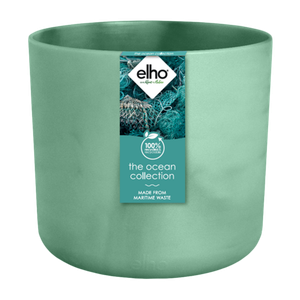 Mască de ghiveci Elho the ocean collection round pacific, 18 cm, verde (green)