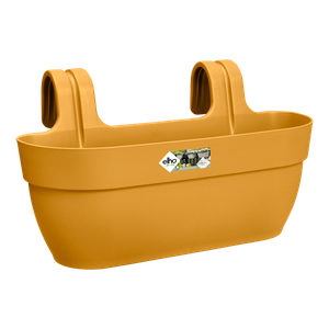 Jardinieră Elho vibia campana easy hanger large honey, L 46 × Î 27 × A 24 cm, galben (yellow)