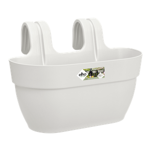Jardinieră Elho vibia campana easy hanger medium, L 36 × Î 27 × A 24 cm, alb (silky white)