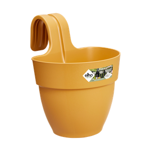 Jardinieră Elho vibia campana easy hanger small honey, L 21 × Î 27 × A 24 cm, galben (yellow)