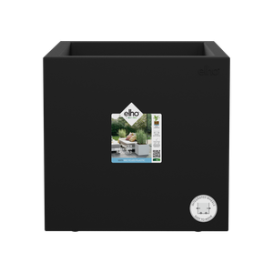Ghiveci Elho vivo next patrat, 30 cm, living black