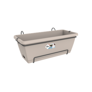 Jardinieră Elho barcelona xl allin1, 55 cm, maro (taupe)