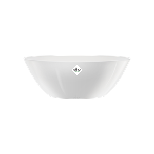 Mască de ghiveci Elho brussels diamond ovala, 36 cm, alb