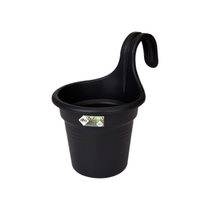 Ghiveci Elho agatatoare green basics easy hanger small, 17 cm, living black