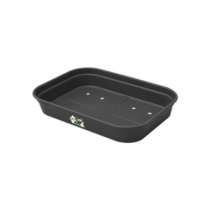 Ghiveci Elho propagare green basics grow tray marimea, L 36 × Î 6 × A 27 cm, living black