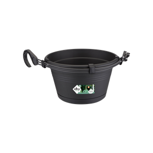 Coș Elho green basics hanging basket, 28 cm, negru (living black)