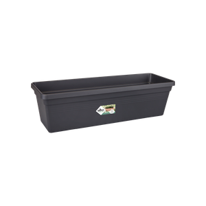 Jardinieră Elho green basics trough, 40 cm, negru (living black)