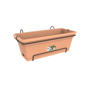 Ghiveci Elho green basics trough xl allin1, 55 cm, terracotta (mild terra)