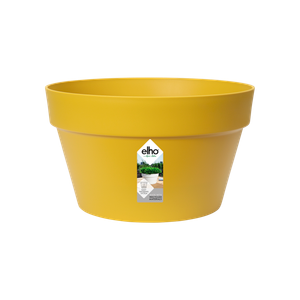 Ghiveci Elho bol loft urban rotund, 35 cm, ochre