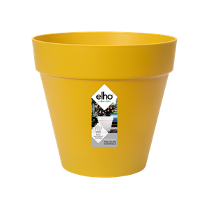 Ghiveci Elho loft urban rotund, 20 cm, ochre