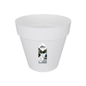 Ghiveci Elho loft urban round, 25 cm, alb (white)