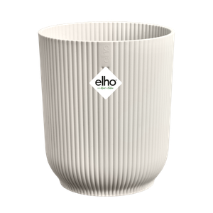 Mască de ghiveci Elho vibes fold orchid high, 12,5 cm, alb (linen white)
