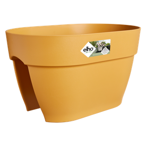 Jardinieră Elho vibia campana flower bridge honey, 40 cm, galben (yellow)