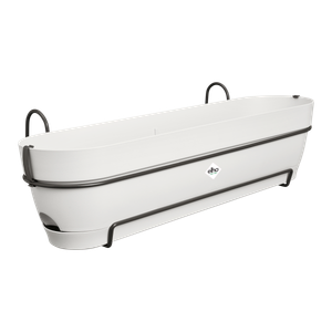 Jardinieră Elho vibia campana trough allin1, 70 cm, alb (silky white)