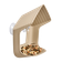 cosy window feeder 23cm mushroom beige