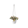 brussels hangschaal 18cm wit