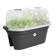 green basics balkon anzuchtset 55cm living schwarz