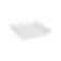 loft urban soucoupe carrée 28cm blanc