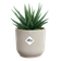 vibes fold round mini 9cm bianco lino
