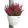 vibia campana regenpijpbakje 22cm zijdewit