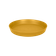 loft urban saucer round 14cm honey yellow
