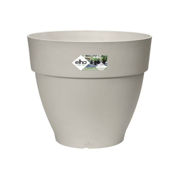 Ghiveci Elho vibia campana round, 25 cm, alb (silky white)