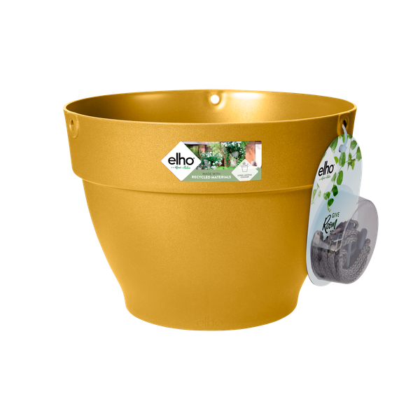 Coș Elho vibia campana hanging basket honey, 26 cm, galben (yellow)