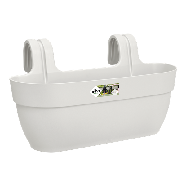 Jardinieră Elho vibia campana easy hanger large, L 46 × Î 27 × A 24 cm, alb (silky white)