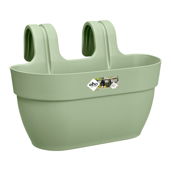 Jardinieră Elho vibia campana easy hanger medium, L 36 × Î 27 × A 24 cm, verde (pistachio green)