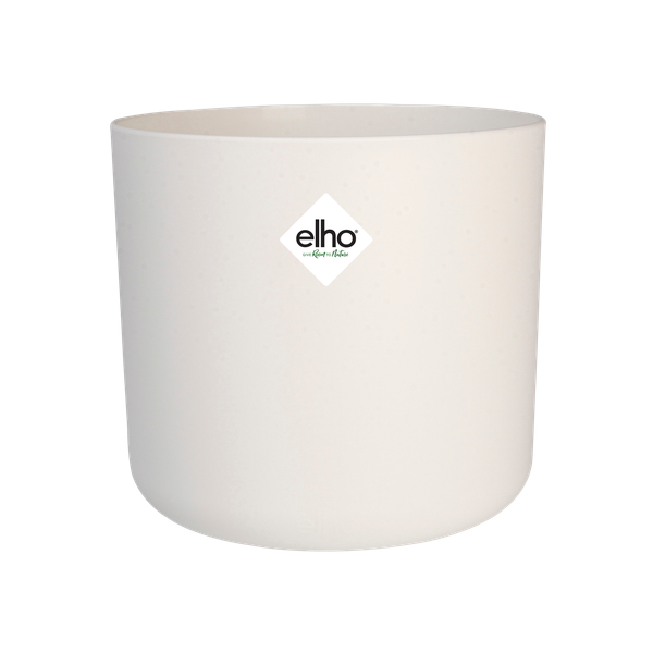 Mască de ghiveci Elho b.for soft round, 16 cm, alb (white)
